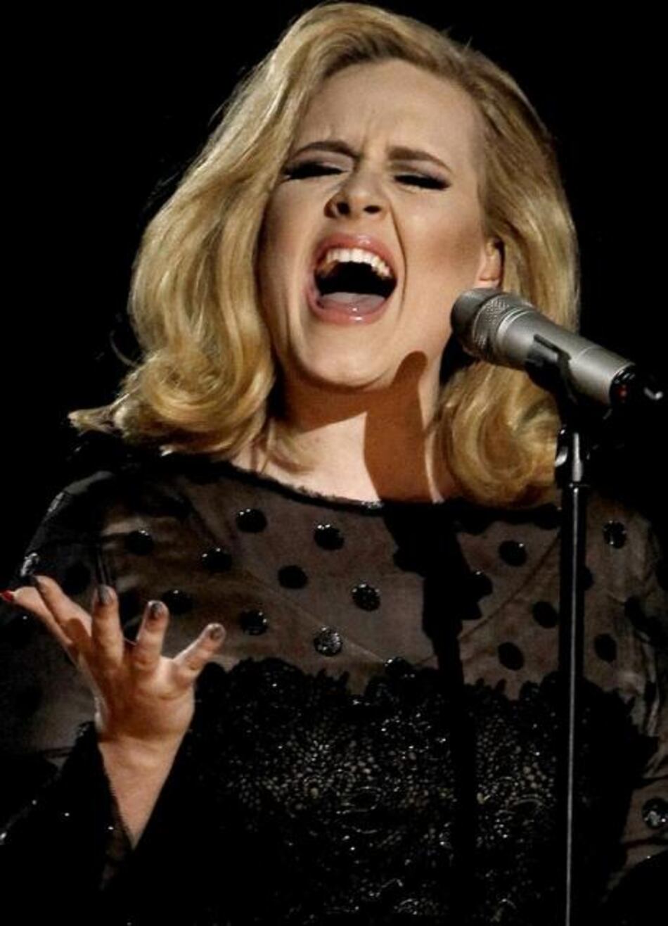 Adele con las mejores ventas de discos de 2012