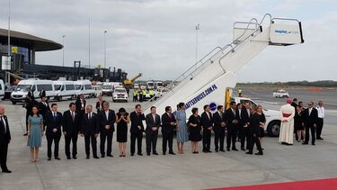 El papa Francisco llega a Panamá, para su gran cita con los jóvenes