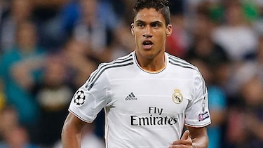 Varane en duda por el Madrid para duelo con Napoli