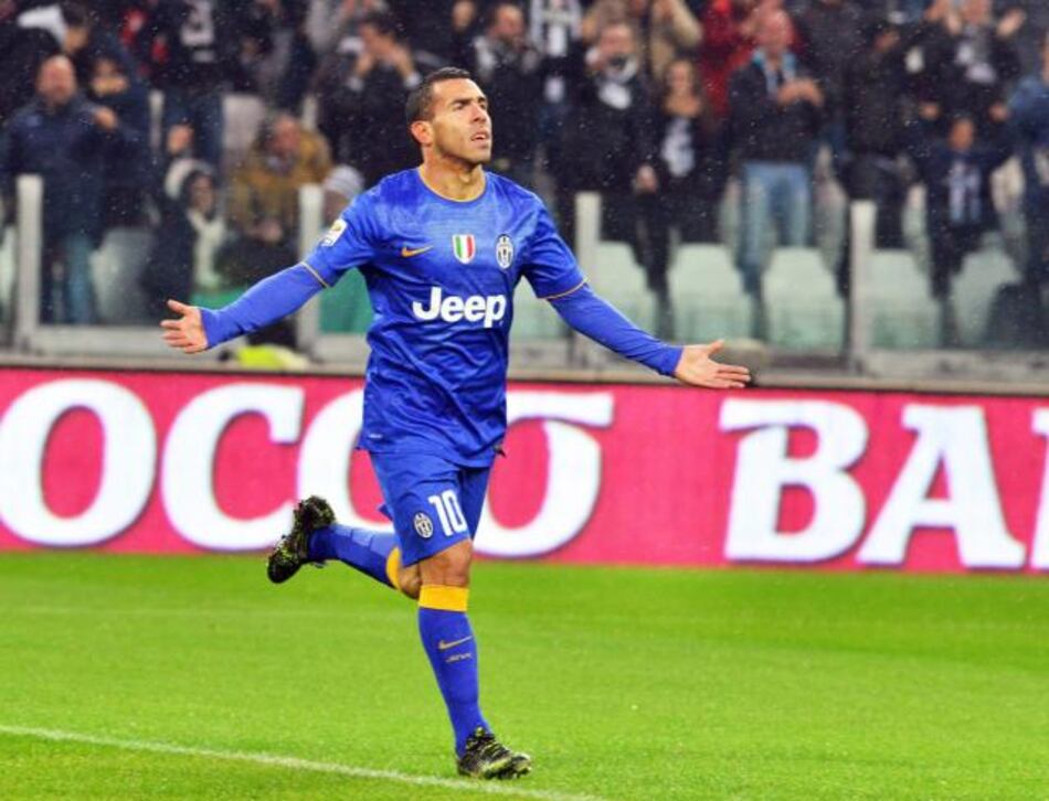 Carlos Tevez ilumina la goleada de Juventus