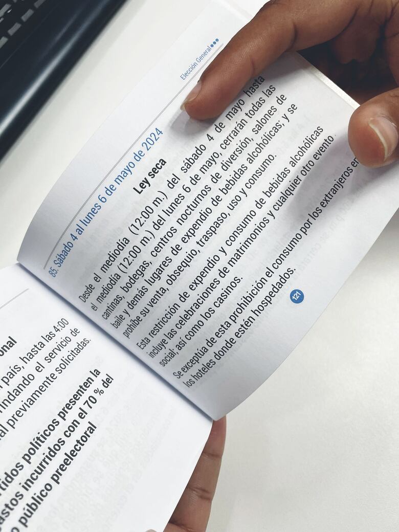 El sábado 4 de mayo, al mediodía, empieza la ley seca de cara al día de las elecciones