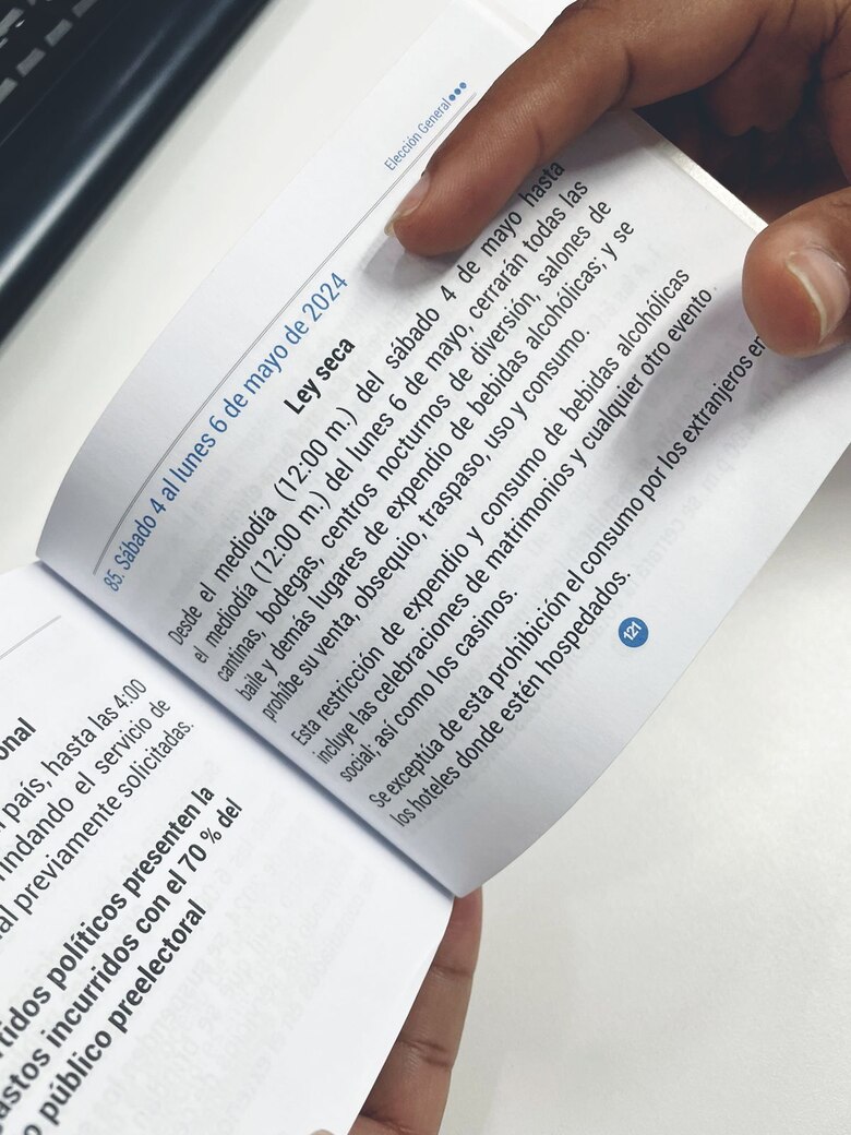 El sábado 4 de mayo, al mediodía, empieza la ley seca de cara al día de las elecciones