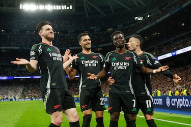 Arsenal-PSG y Barcelona-Inter, las semifinales europeas