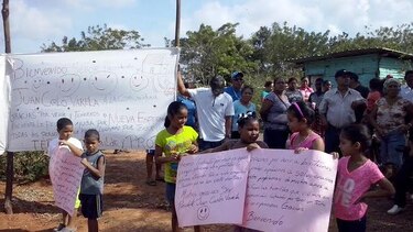 Moradores de Nueva Esperanza exigen legalización de sus terrenos