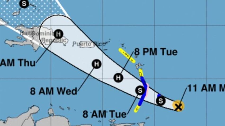 Tormenta tropical Dorian amenaza el Caribe y podría convertirse en huracán