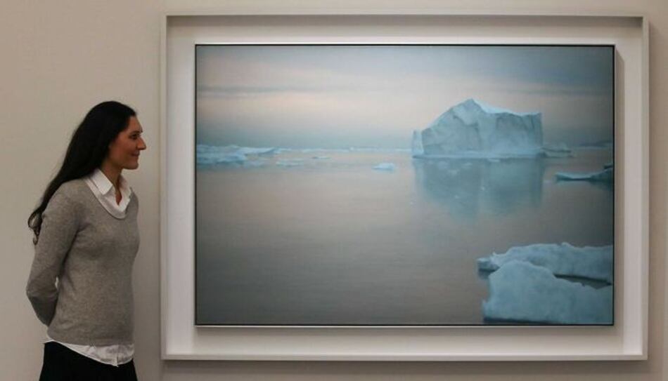 Paisaje 'Eisberg' de Gerhard Richter batió récord en Londres