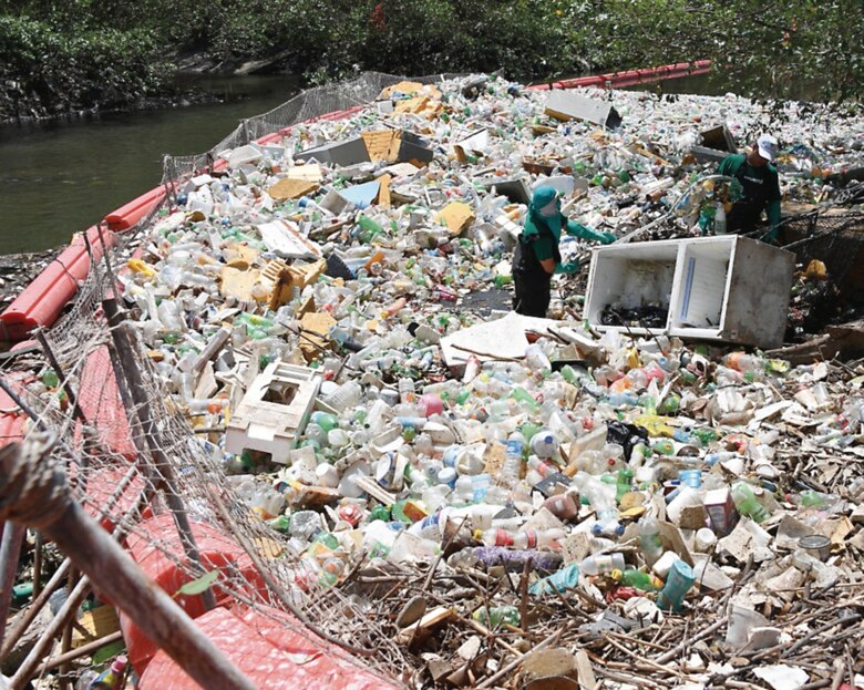 El BoB y un río de basura