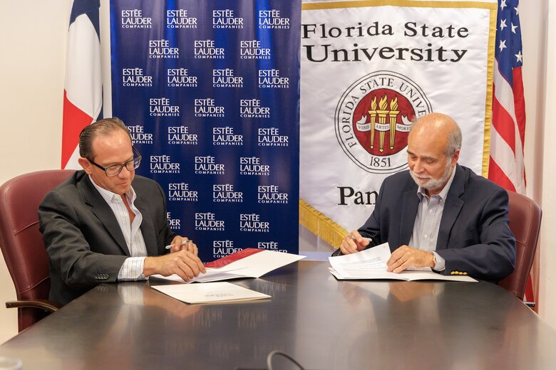 Florida State University y Estée Lauder Companies firmaron un Convenio de Colaboración Educativa