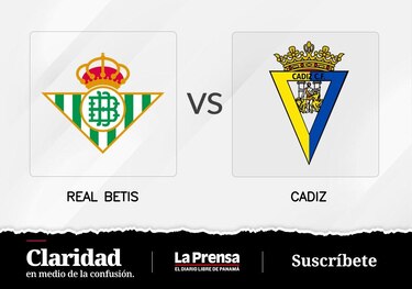 Cádiz buscará romper su mala racha en casa del Real Betis