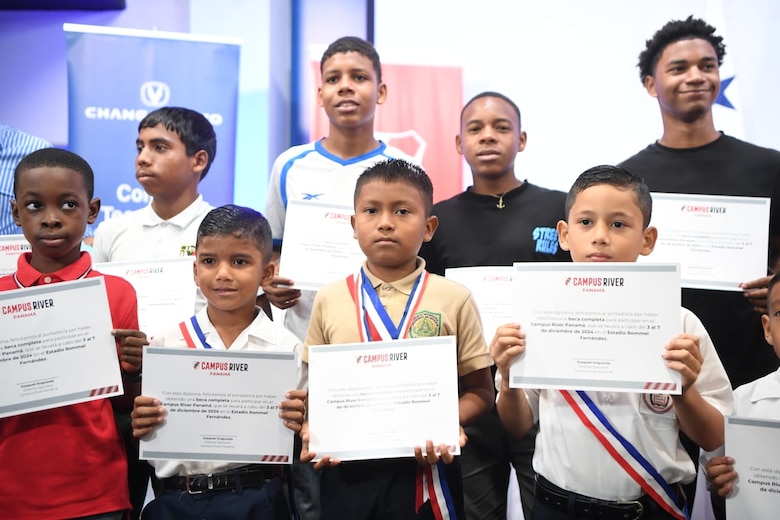 Campus River Panamá: formación, valores y sueños en el estadio Rommel Fernández