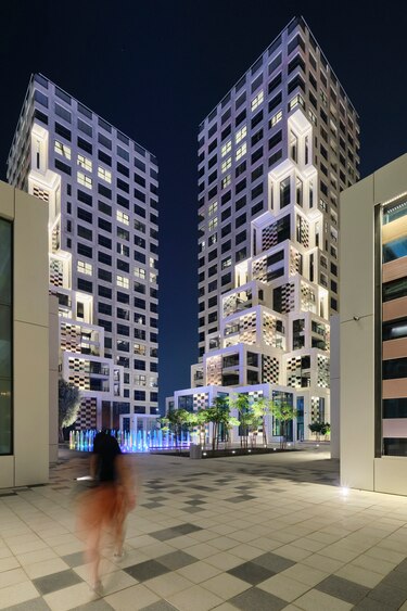 Edificios Pixel: torres colosales inspiradas en ‘partículas’ digitales