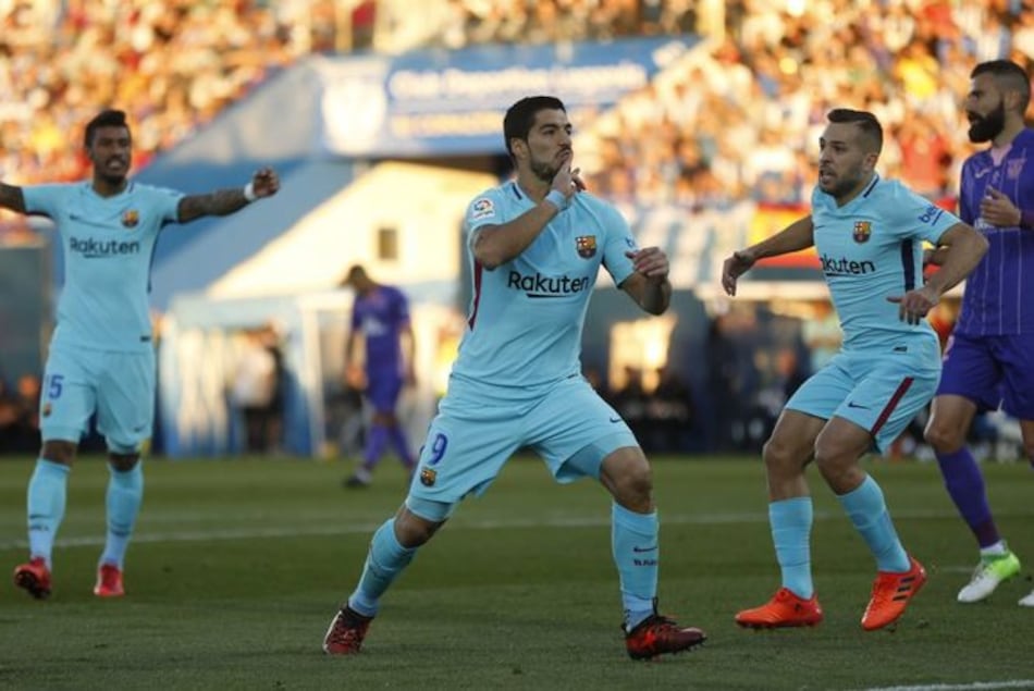 Luis Suárez se reencuentra con el gol y Barcelona sigue imparable
