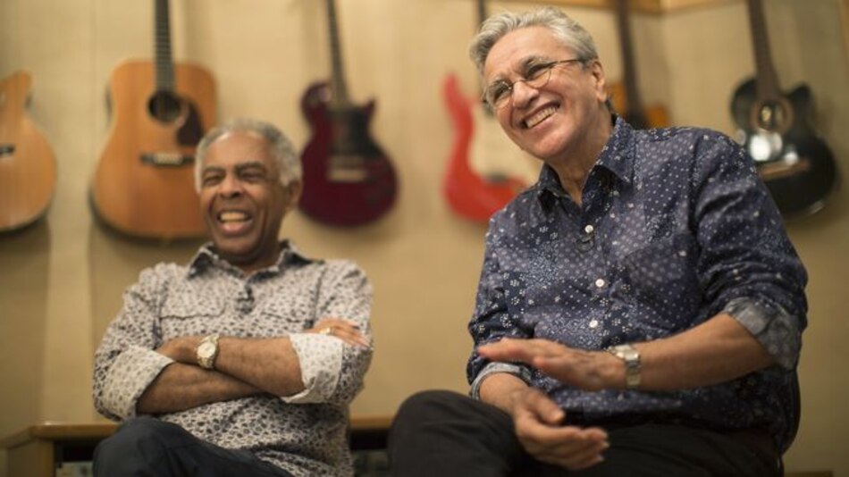 Caetano Veloso y Gilberto Gil cumplen medio siglo de amistad