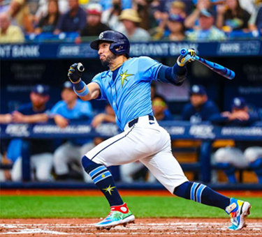 MLB: Panameño Chema Caballero se roba tres bases y produce dos carreras en barrida de los Rays