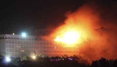 Al menos cinco muertos en un ataque contra el hotel Intercontinental de Kabul