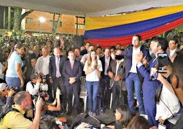‘No nos rendimos’, dijo Juan Guaidó tras regresar a Venezuela