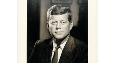 Subastan carta de John F. Kennedy