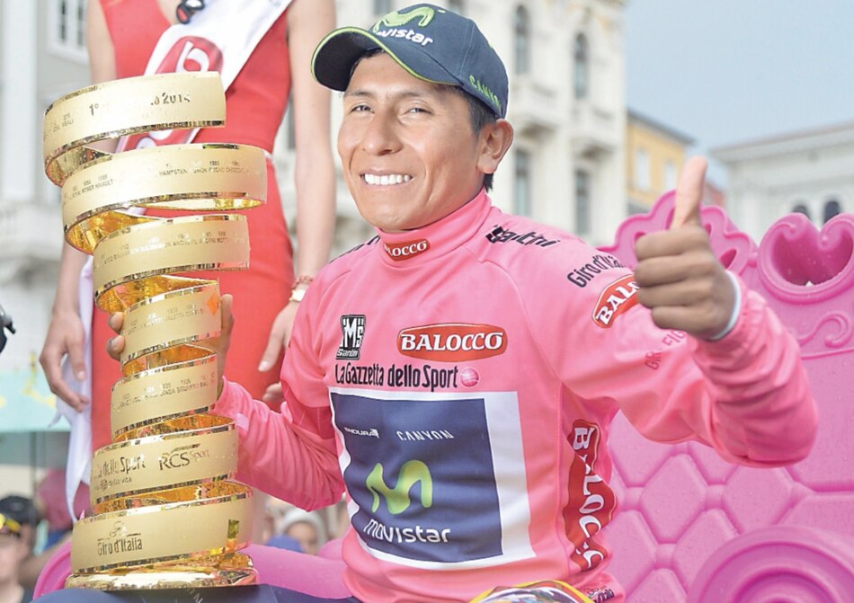 Nairo Quintana, invitado de honor en Panamá