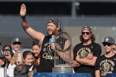 Dodgers celebran histórico bicampeonato con desfile y fiesta en el Dodger Stadium