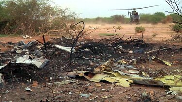 Varios testigos describen el 'horror' del lugar del accidente aéreo en Mali