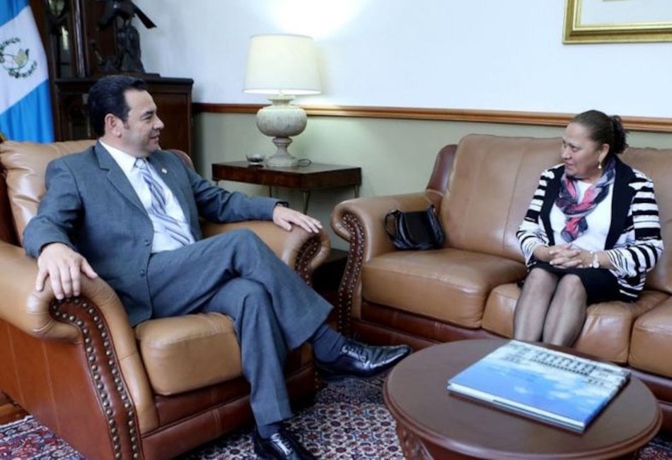 El presidente de Guatemala designa nueva fiscal general