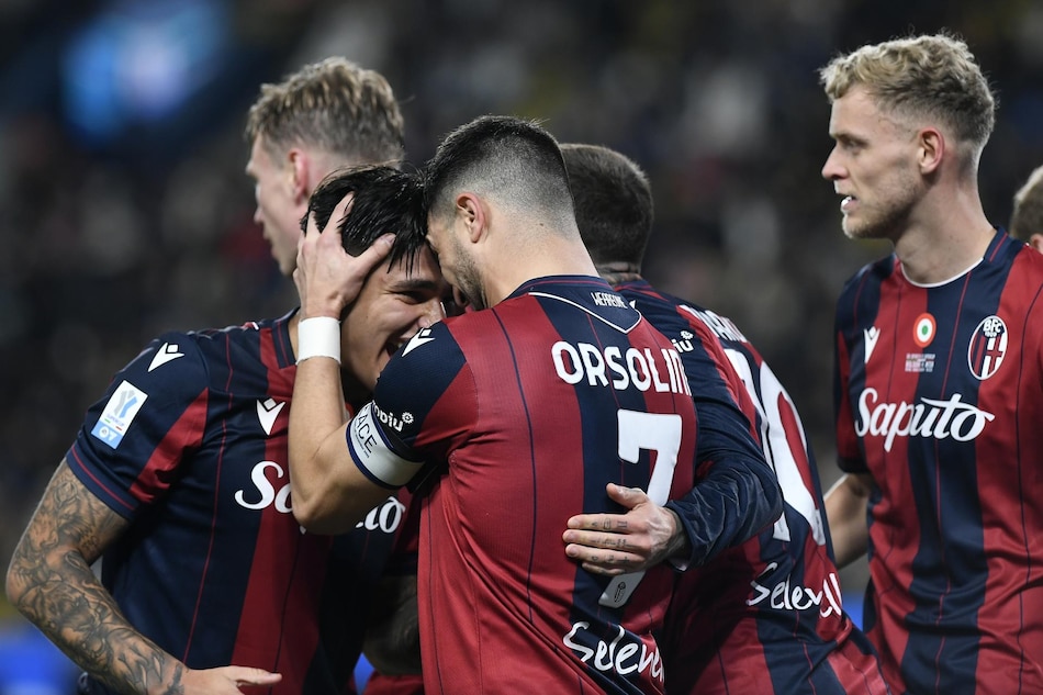 Bologna elimina al Inter y va a la final de la Supercopa