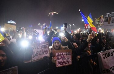 Protestas en Rumania por ley sobre delitos de corrupción