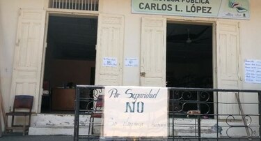 Por daños en estructura de edificio deja de funcionar biblioteca pública en Las Tablas