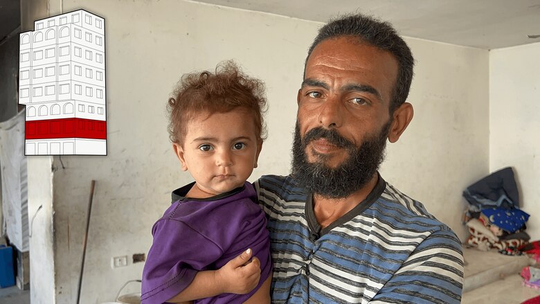 El edificio de Gaza que aún se mantiene en pie y ayuda a contar la historia de la ofensiva de Israel