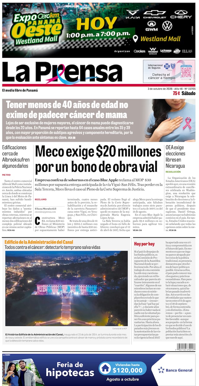 Portadas La Prensa