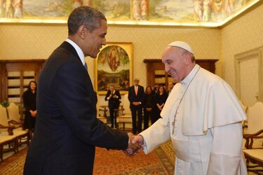 El Papa y Obama se reunieron en privado durante 50 minutos