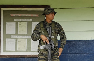 La Policía se instala indefinidamente en El Terrón tras asesinato de siete personas 