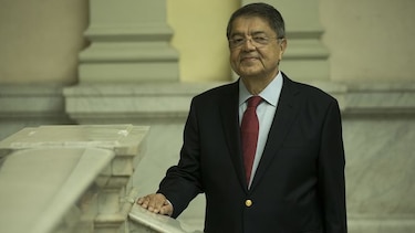 El escritor Sergio Ramírez recibió hoy el Cervantes