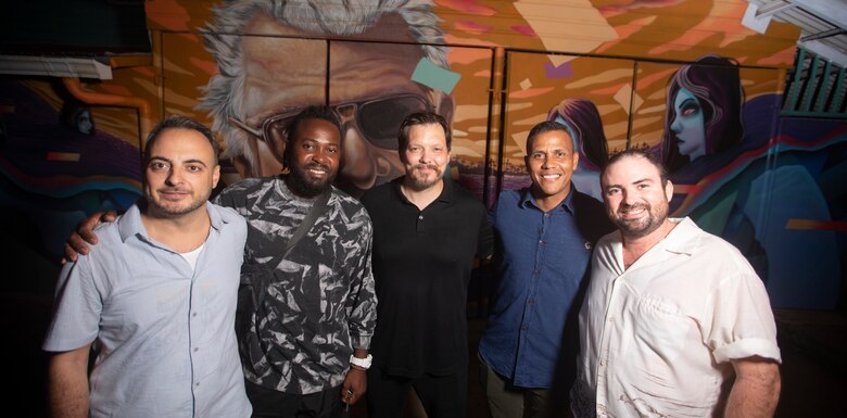 Tristán Solarte, inmortalizado en Bocas Town