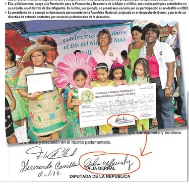 Miles para oenegés de diputados