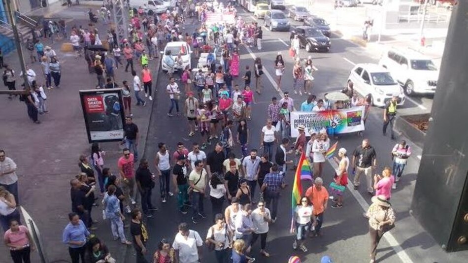 En Panamá celebran marcha por el orgullo gay
