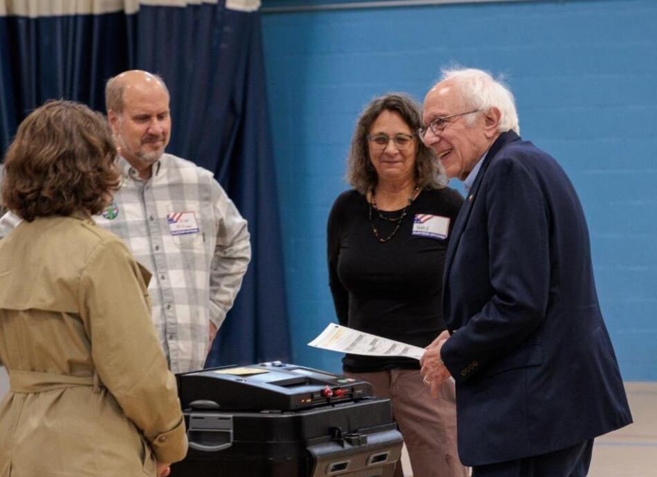 Bernie Sanders, reelegido senador por Vermont