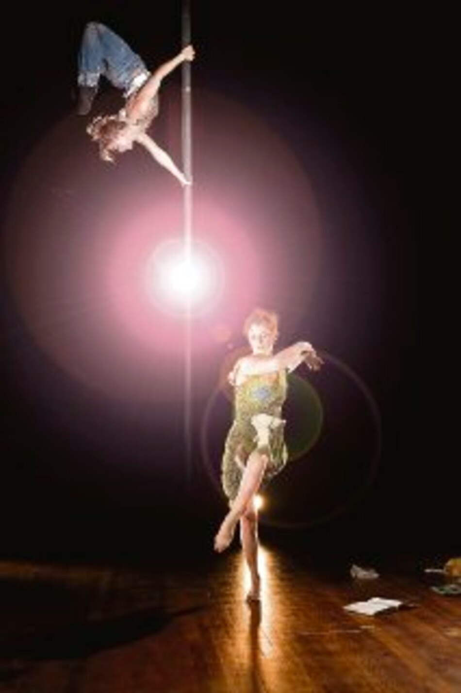 La belleza de la danza abstracta