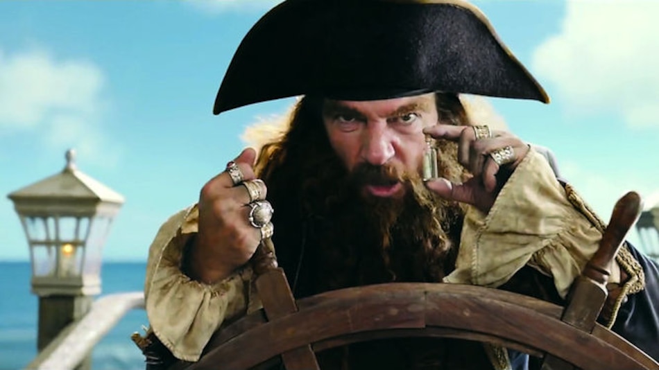 Antonio Banderas, el pirata infantil