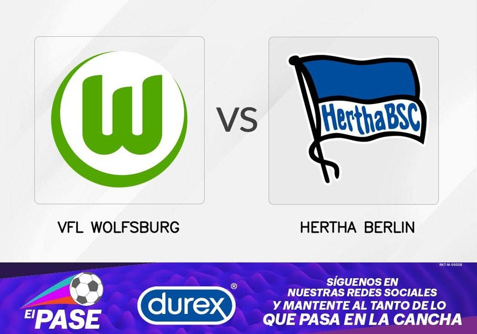 VfL Wolfsburg se enfrenta a Hertha Berlín con cinco partidos sin perder seguidos en su haber