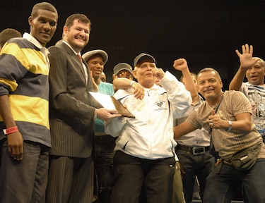 María Toto, la decana del boxeo