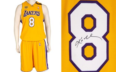Valor de objetos subastados de Kobe Bryant supera las expectativas