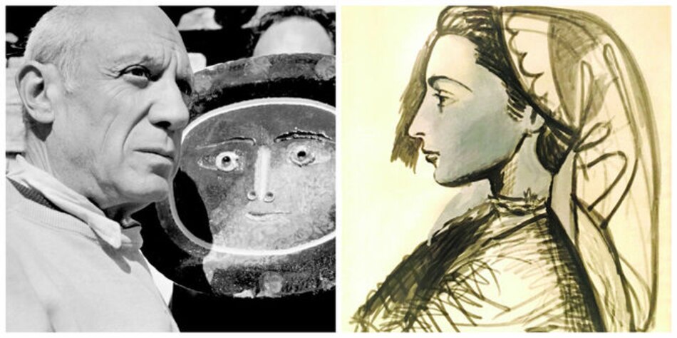 Las caras de Pablo Picasso