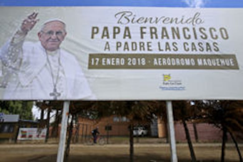 El complicado periplo del papa Francisco en Chile y Perú