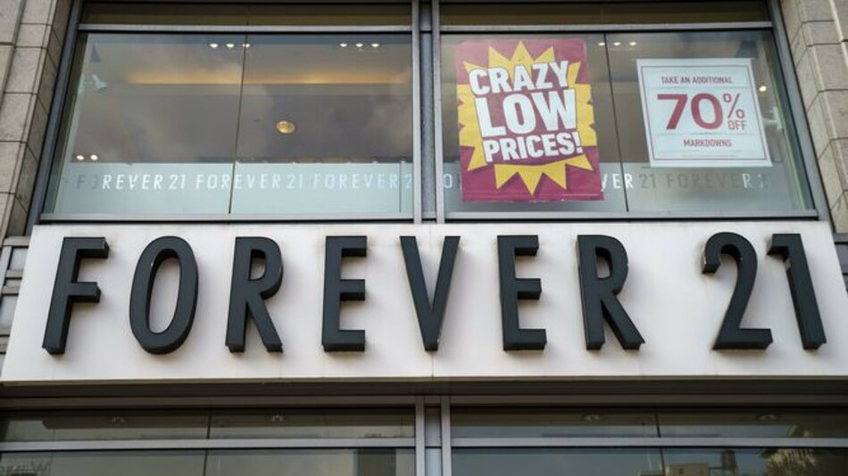 Forever 21 presenta pedido de quiebra voluntaria