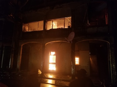 Se incendia el caserón No. 1003 en la ciudad de Colón