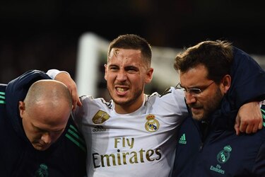 Hazard sufre una microfisura y se perderá el Clásico