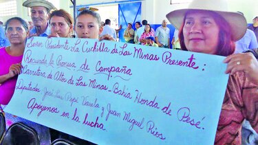 En La Cuchilla de Las Minas piden realizar proyecto carretero
