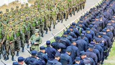 Mil agentes salen a dar la batalla a las maras
