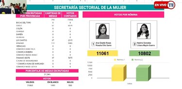 CD lleva un 32% de avance en escrutinio; piden celeridad en el conteo